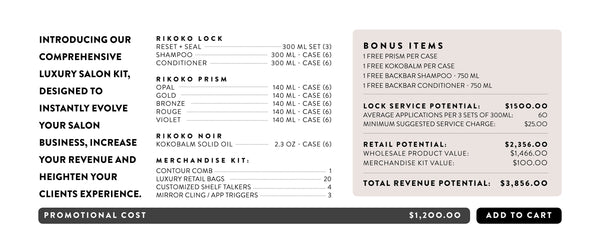 SALON INTRO KIT - Rikoko